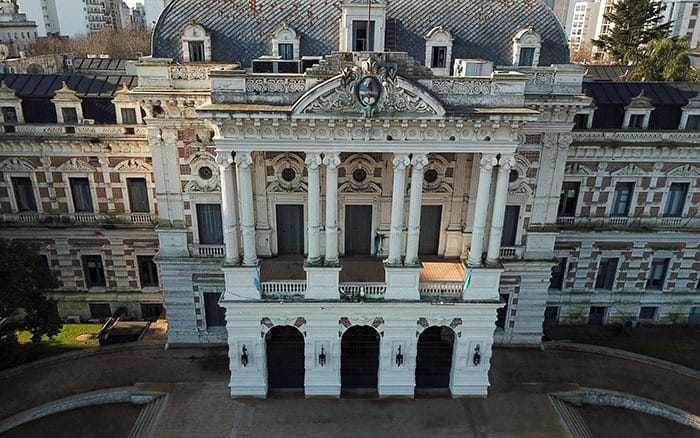 Casa de Gobierno de la Provincia de Buenos Aires.