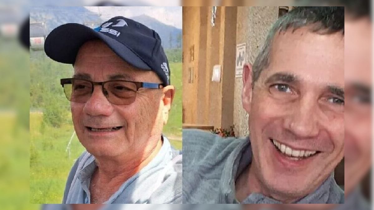 Fernando Simon Marman (60 años) y Louis Har (70) estuvieron secuestrados durante 134 días.