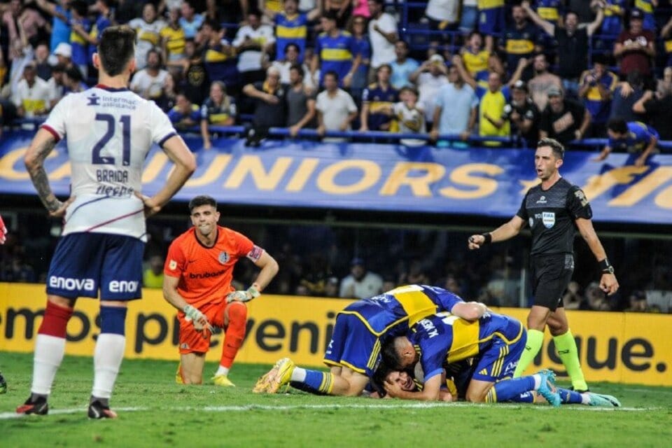 El cuarto triunfo consecutivo de Boca en La Bombonera.
