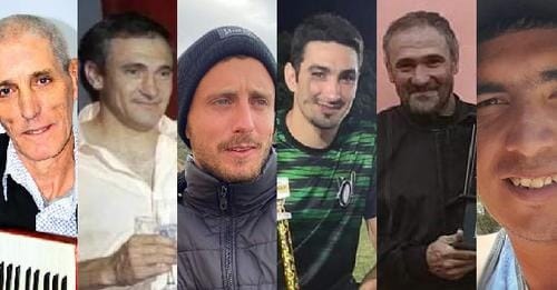 Las seis víctimas fatales de la tragedia de Blaquier (FOTO: Distrito Interior).