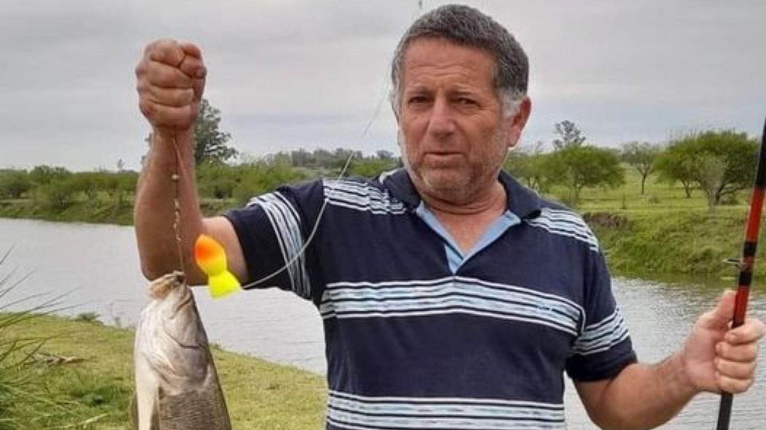 Jorge tenía 50 años, era playero de una estación de servicio y un amante de la pesca.