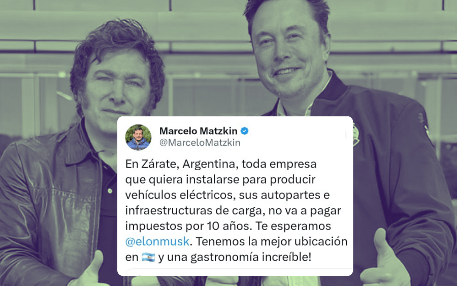 El tuit de Marcelo Matzkin