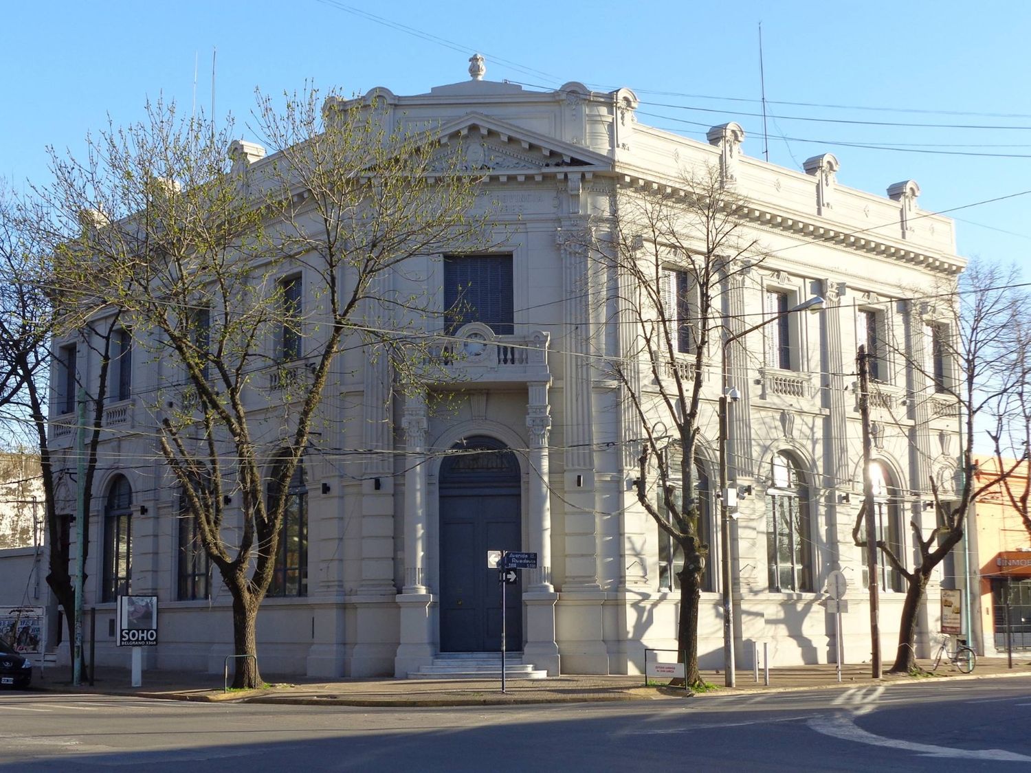 La fachada del museo de Saladillo