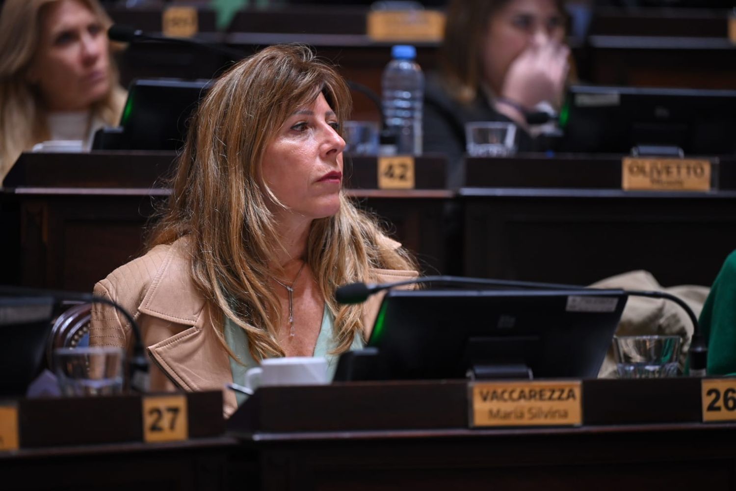 Silvina Vaccarezza arremetió contra el FdT.