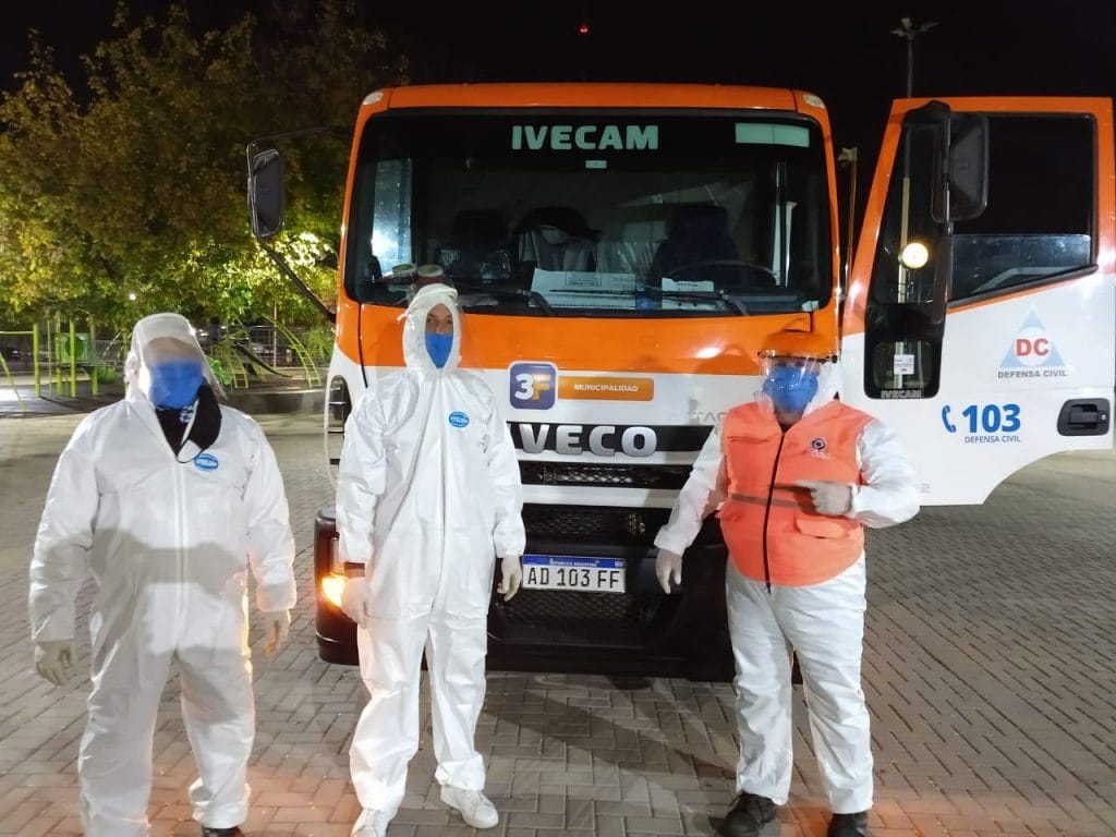 Alarma en Tres de Febrero: Operativo municipal por pacientes con coronavirus que escaparon de una clínica en Caseros