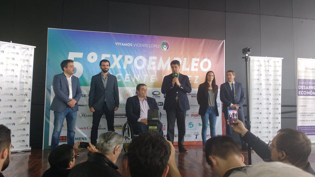 Vicente López: Triaca visitó la Expo Empleo 2017