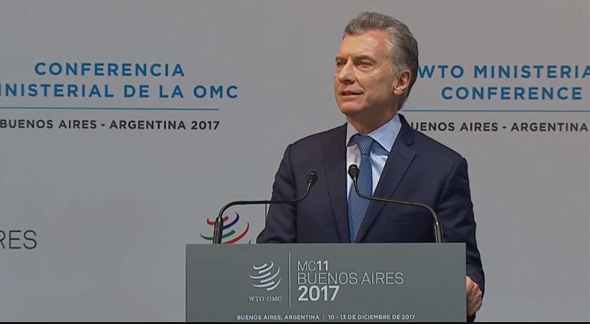 Macri abrió la cumbre de la OMC: "Los desafíos son muchos, avancemos en el consenso"