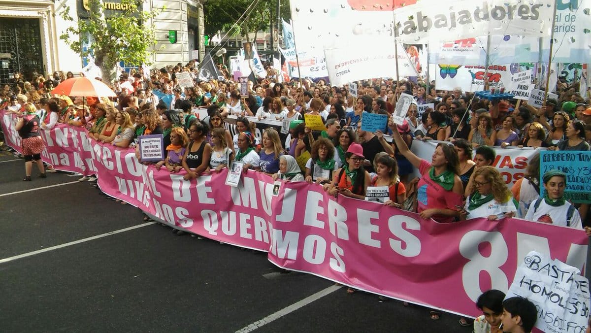 Paro Internacional de Mujeres: Marchas y actividades en todo el país por el #8M