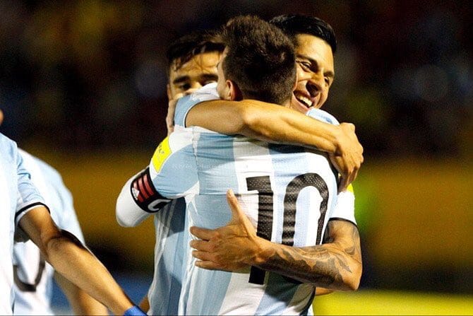 Dios hizo el milagro: Messi clasificó a la Argentina al Mundial de Rusia