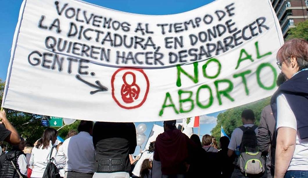 Organizaciones anti abortistas marchan el 23 en todo el país