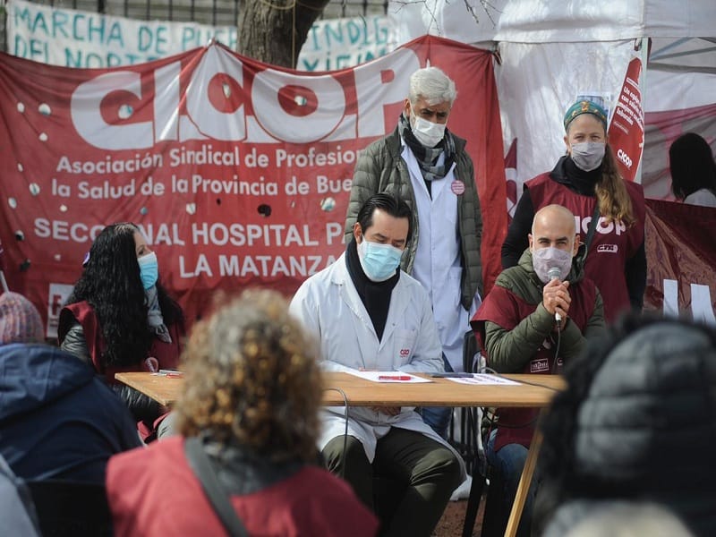 Nuevo paro de médicos bonaerenses en rechazo al aumento salarial de Kicillof otorgado por decreto