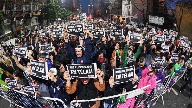 La oposición reclamó una solución para Télam