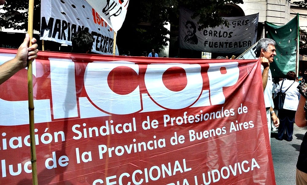 Nuevo paro de médicos bonaerense de CICOP en demanda de aumento salarial