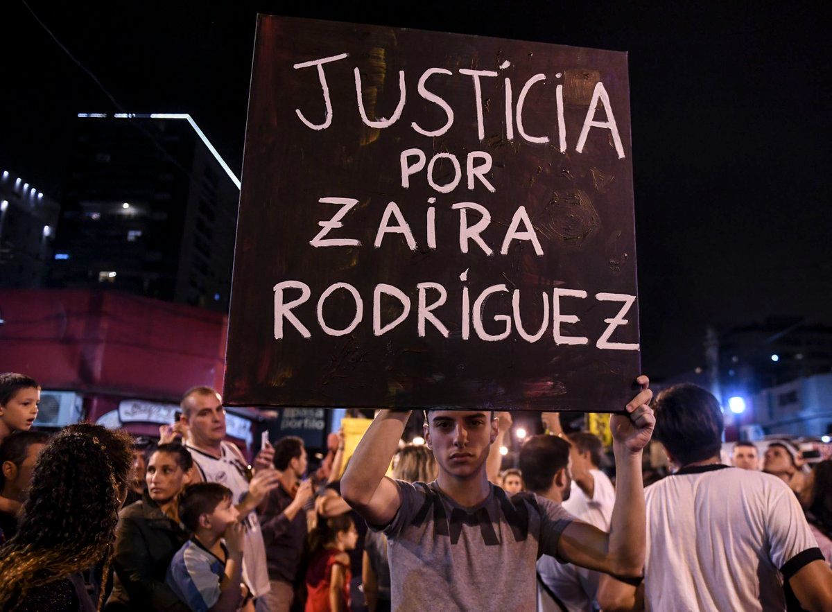 Multitudinaria marcha por Zaira en Villa Ballester: Apuntaron contra los jueces