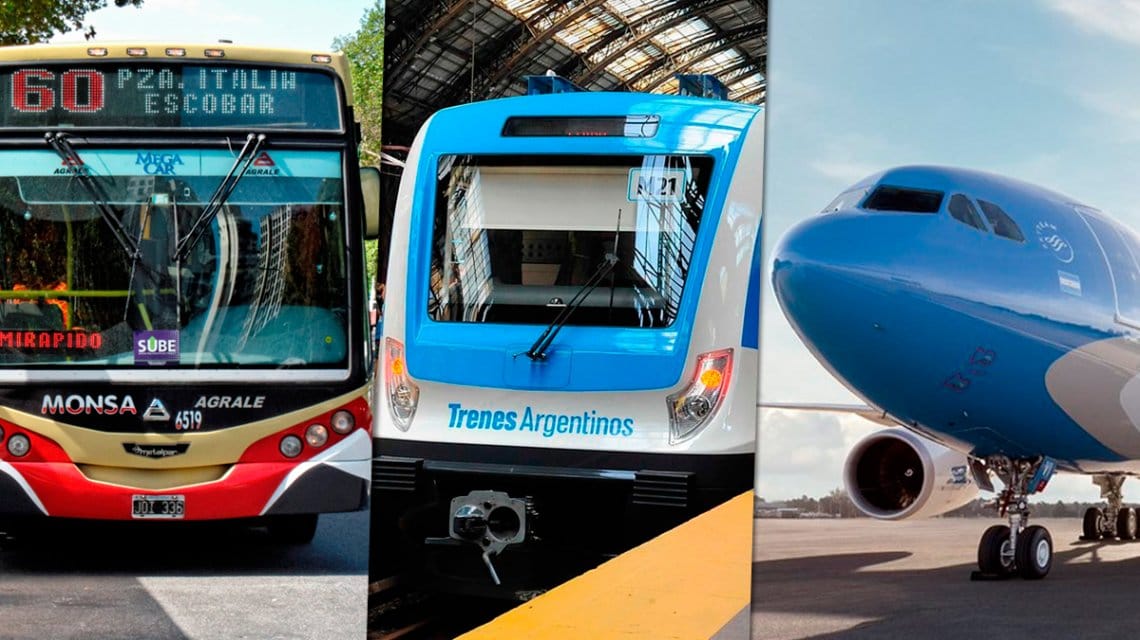 Paro de transporte por el Impuesto a las Ganancias: Afecta trenes, colectivos, aviones y subtes