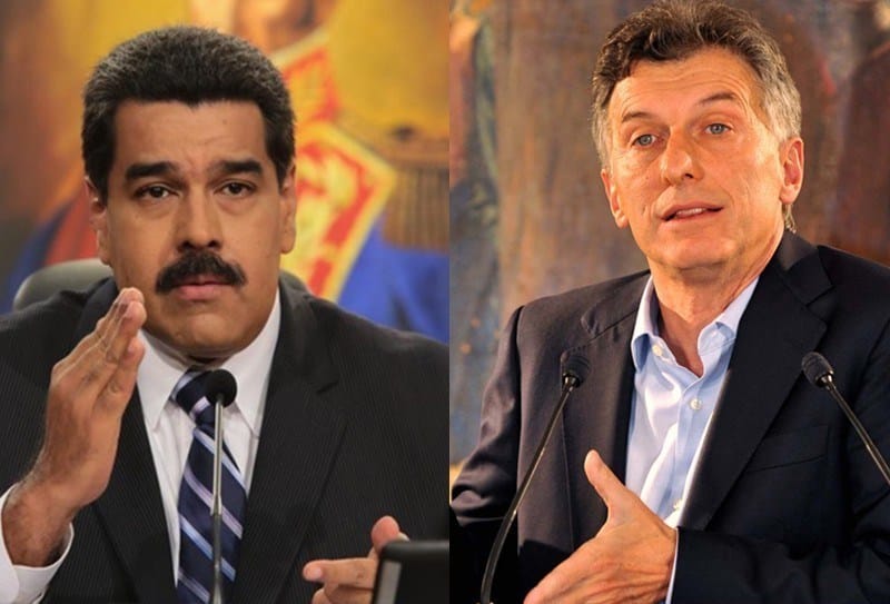 En un comunicado oficial, el Gobierno de Macri calificó de "tirano" a Nicolás Maduro