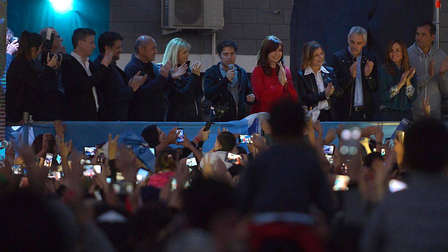 Elecciones 2019: Cristina Kirchner y Axel Kicillof encabezaron multitudinario acto en La Plata