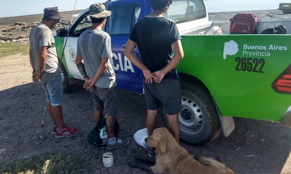 Bahía Blanca: Violaron la cuarentena para ir a pescar