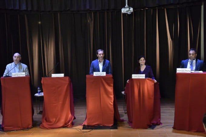 La Plata: Sin Saintout, se desarrolló el debate de candidatos a Intendente