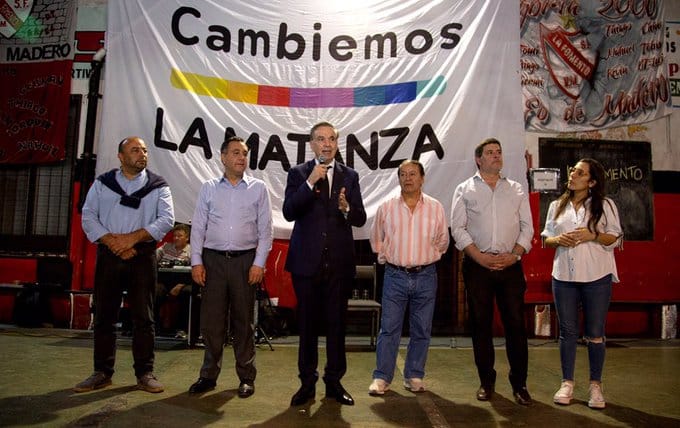Pichetto en La Matanza: "Vamos a dar vuelta este escenario electoral"