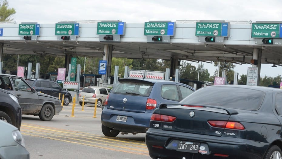 Multas de hasta 15 mil pesos por no pagar el peaje en Autopistas bonaerenses 
