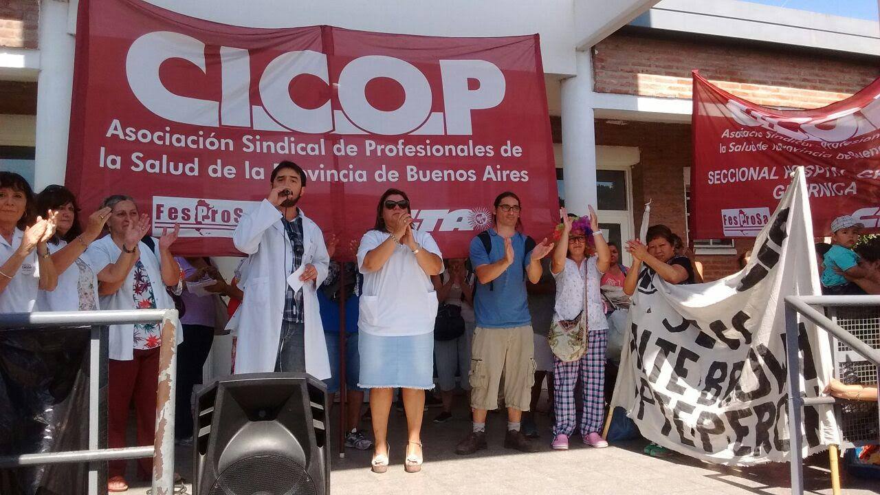Médicos bonaerenses de Cicop vuelven al paro miércoles y jueves