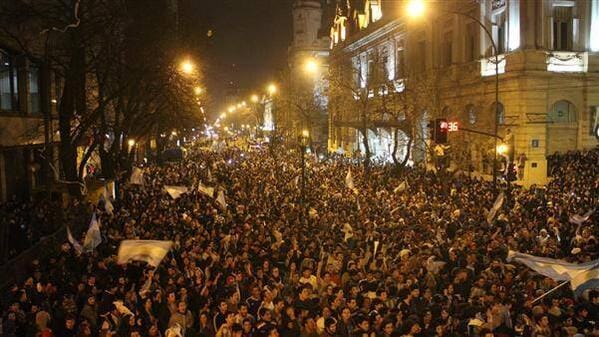 Mundial Brasil 2014: Multitudinarios festejos en toda la Provincia por el pase a la final de Argentina