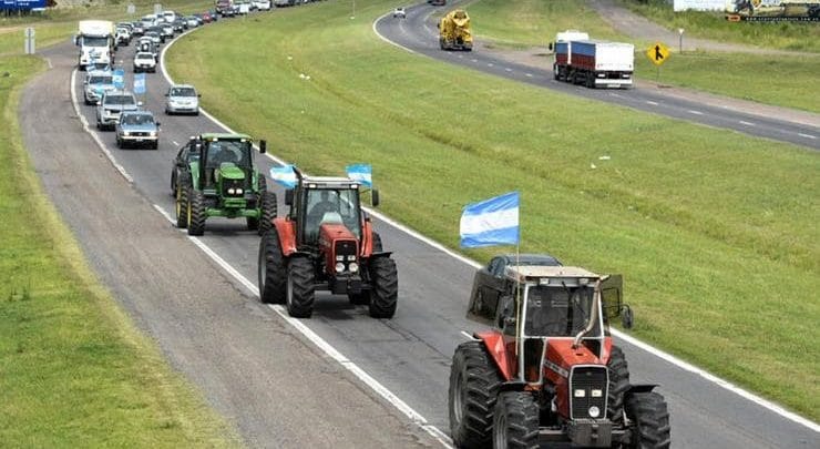 Organizan tractorazo en San Nicolás contra la suba de impuestos