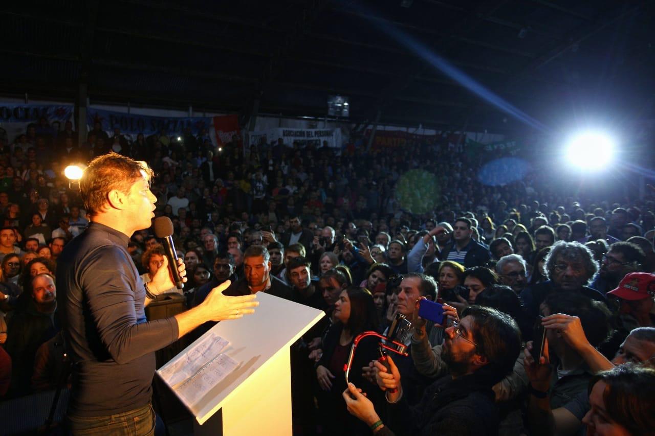 Elecciones 2019: Kicillof de campaña en Bahía Blanca