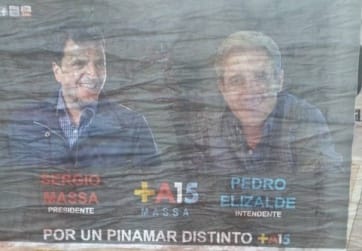 Pinamar: Tras la aparición de afiches junto a Massa, Elizalde negó pase al Frente Renovador
