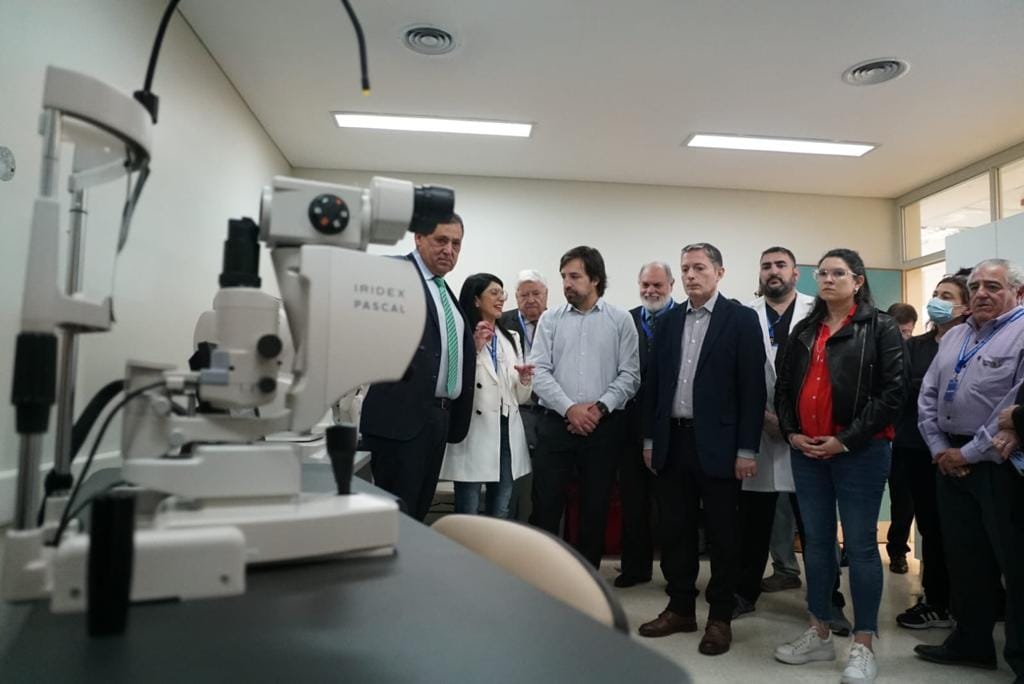 Esteban Echeverría: Gray y Kreplak inauguraron consultorios de Oftalmología en el Hospital del Bicentenario