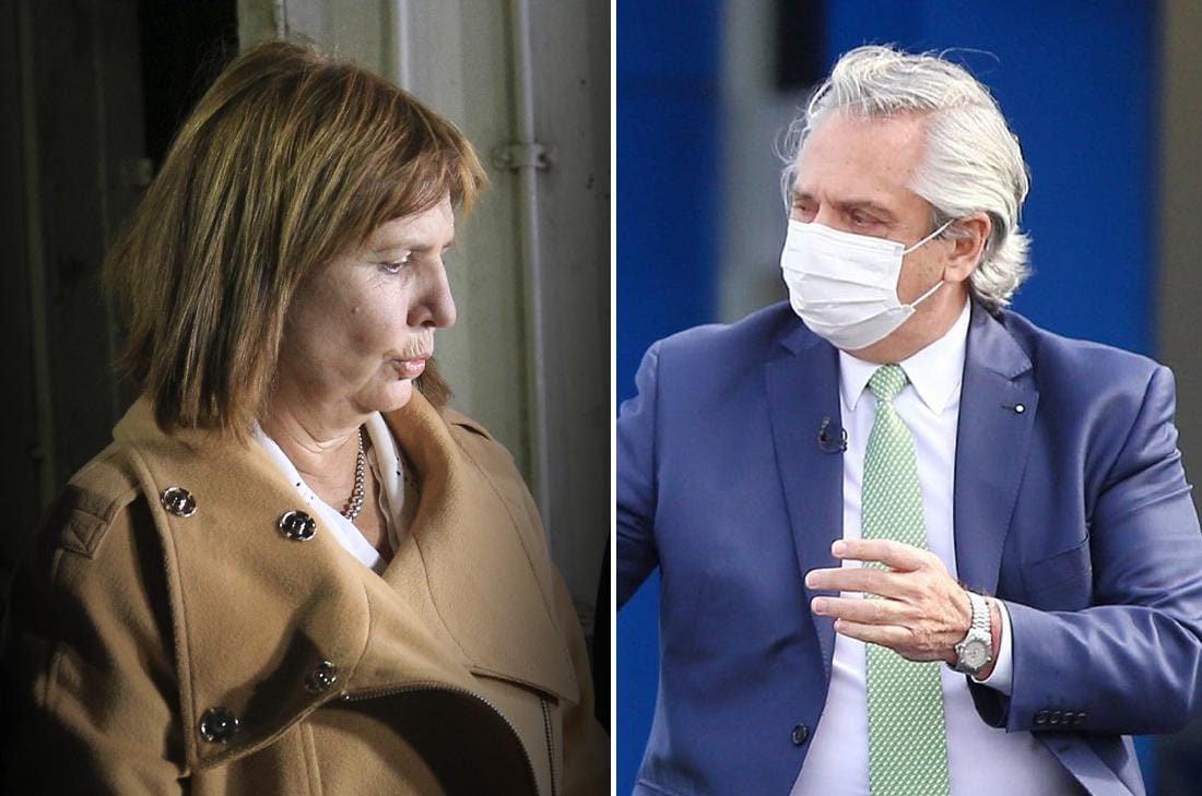 Alberto Fernández y Patricia Bullrich cara a cara en la mediación por denuncia de coimas con Pfizer