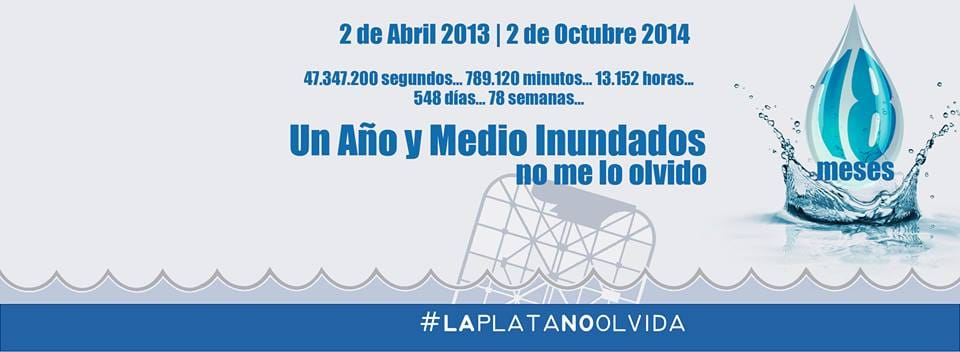 Inundación en La Plata: Actividades a 18 meses de la tragedia