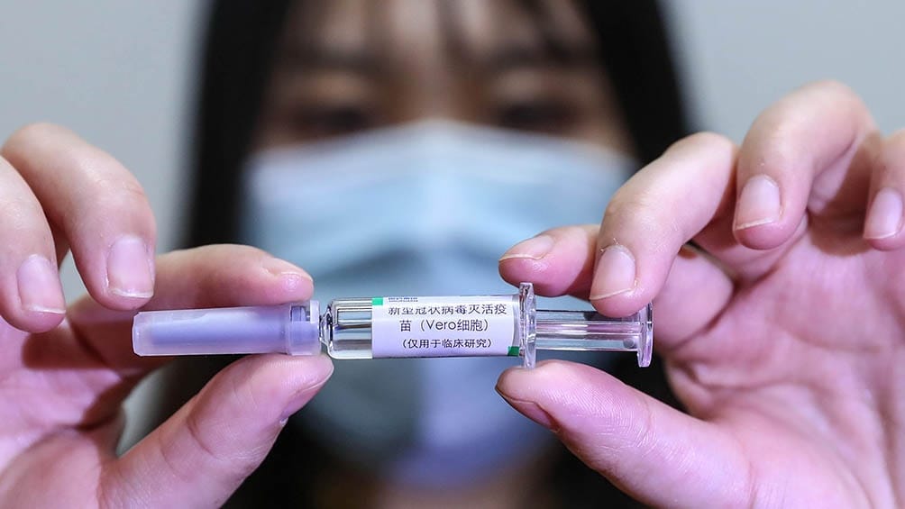 Llegan esta semana a la Argentina un millón de dosis de la vacuna china Sinopharm