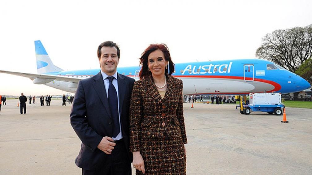Cristina presenta el nuevo avión de Aerolíneas