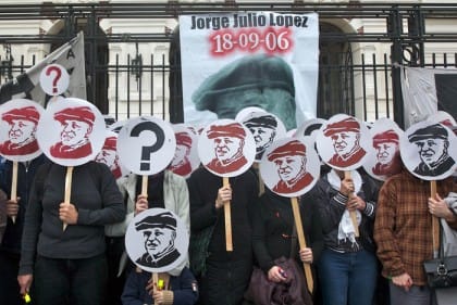 La Plata: Movilización a 8 años de la desaparición de Jorge Julio López