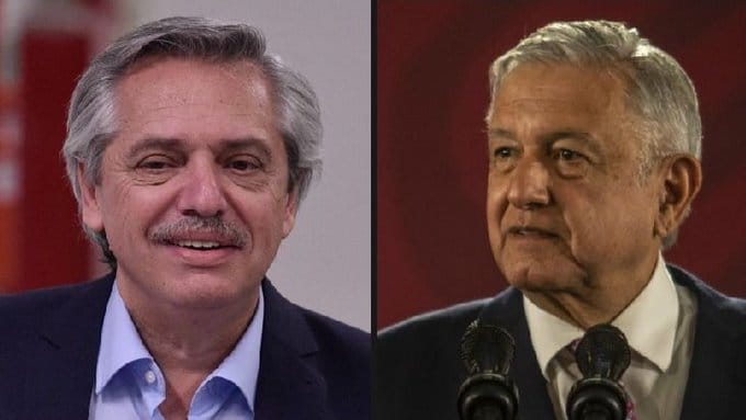 Alberto Fernández se reúne con el Presidente de México Andrés Manuel López Obrador