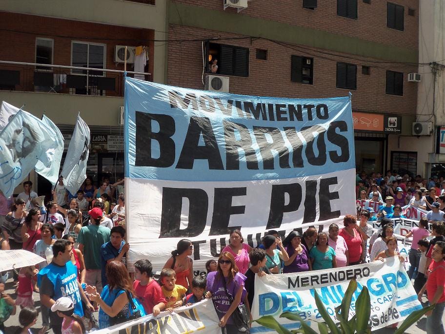 Barrios de Pie hará piquetes en Capital y el Conurbano en reclamo de alimentos en comedores