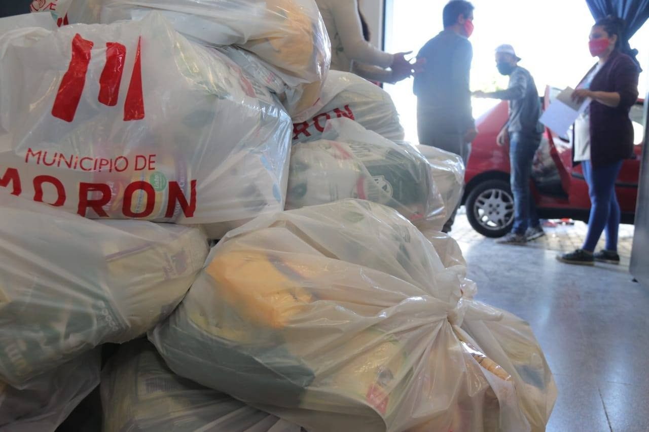 Coronavirus: Municipio de Morón duplicó la asistencia alimentaria durante la pandemia