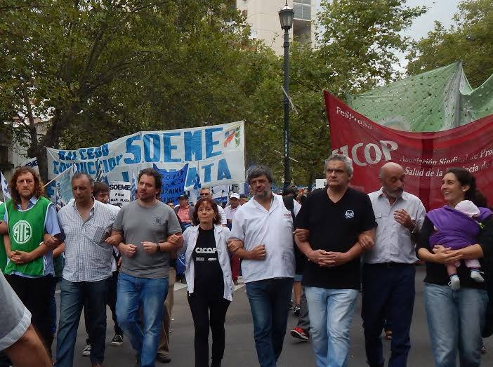 ATE, Soeme y Cicop presentan denuncia contra Vidal y funcionarios
