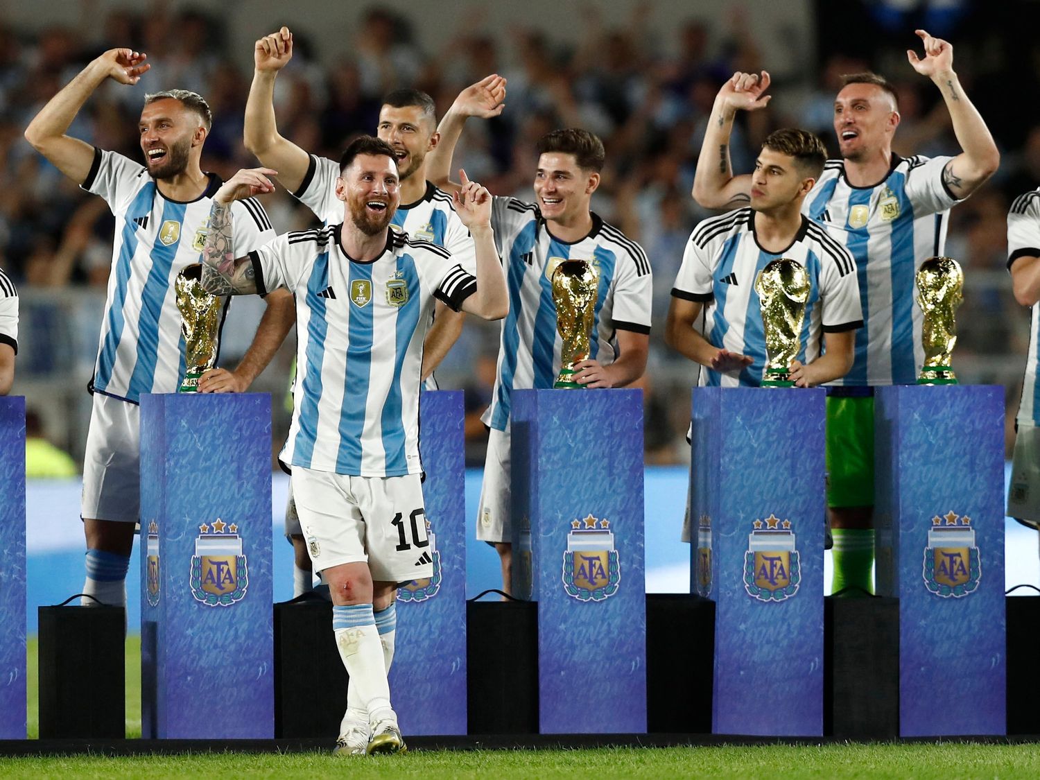 Sigue la Fiesta del Campeón: Argentina enfrenta a Curazao este martes