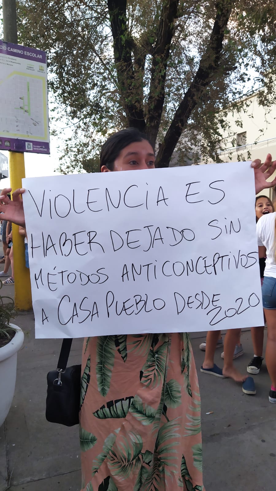 Chivilcoy: Denunciaron que una mujer fue agredida "por compañeras" en la marcha del 8M