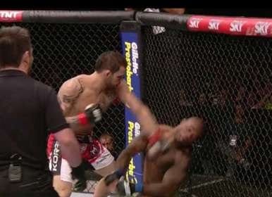 Video: Reviví la gran victoria de Santiago Ponzinibbio ante Oliveira en UFC