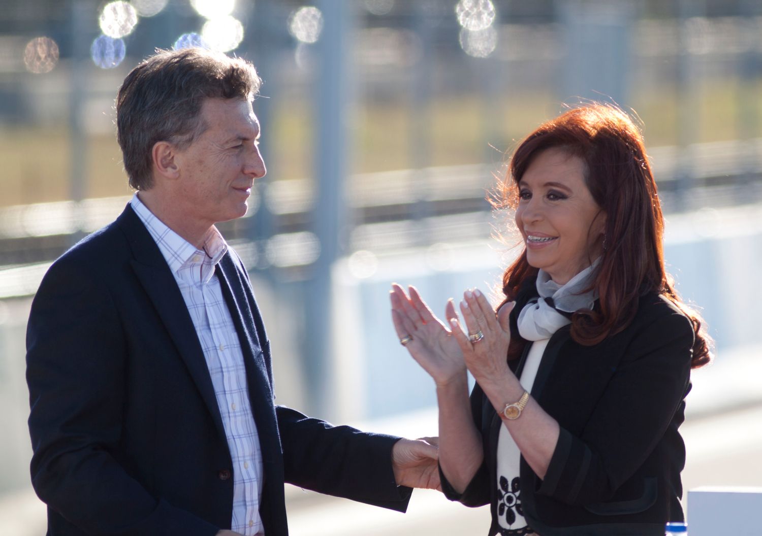 Cristina recibe a Macri para iniciar la transición