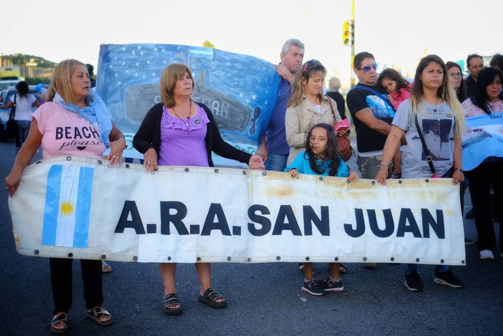 Familiares de víctimas del ARA San Juan piden que sea feriado el aniversario del hundimiento