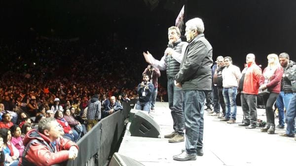 Massa con la CGT: "El camino es el reclamo y la propuesta, no la protesta"