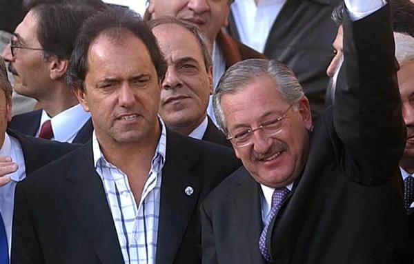 Elecciones 2015: Scioli de campaña en Jujuy con Fellner