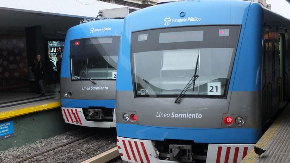 Trenes: Paro de la Línea Sarmiento el jueves