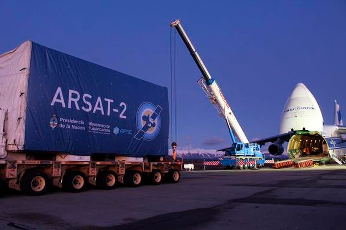Arsat-2: Lanzan el segundo satélite espacial argentino