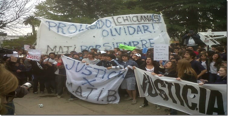 Caso Matías Berardi: Marcha al Obelisco para exigir la recaptura del asesino
